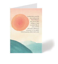 Load image into Gallery viewer, Great Is Thy Faithfulness Watercolor Note Cards, w/ Envelopes &amp; Seals

