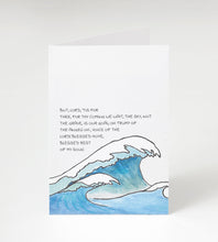 Load image into Gallery viewer, It Is Well With My Soul Watercolor Note Cards, w/ Envelopes &amp; Seals
