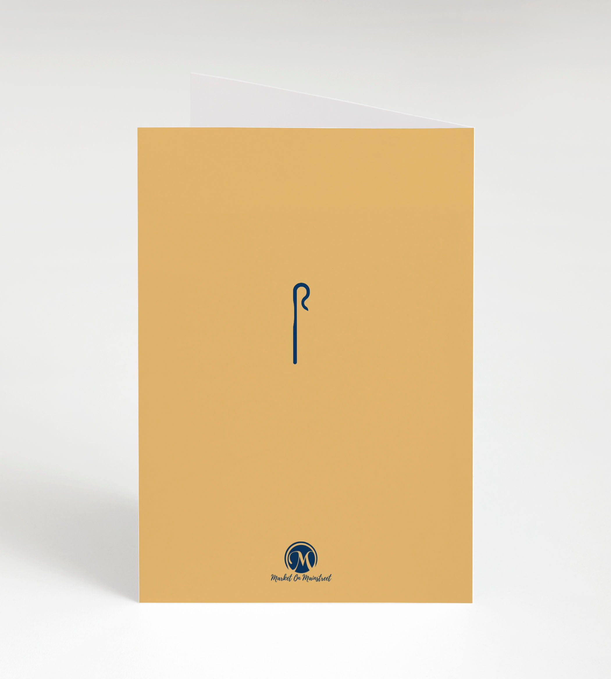 Happy Birthday Pastor Greeting Card - Single 5x7 Card with Envelope