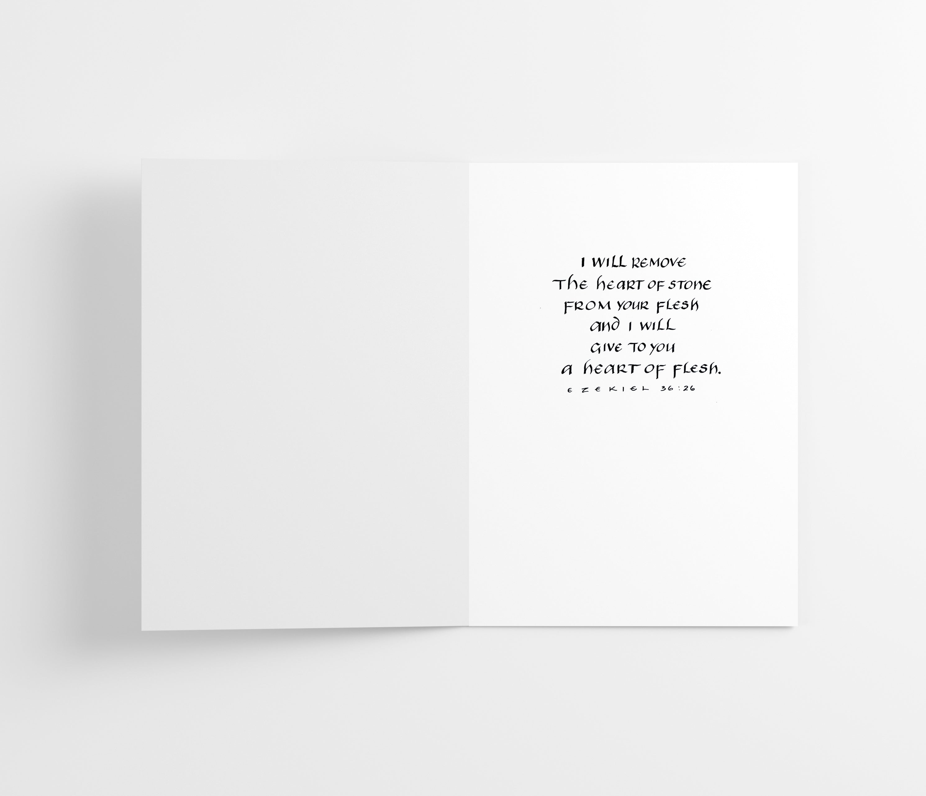 Shell Baptism Christian Faith Milestone Greeting Card, 5"x7" Folded Card w/Envelope, Made in the USA