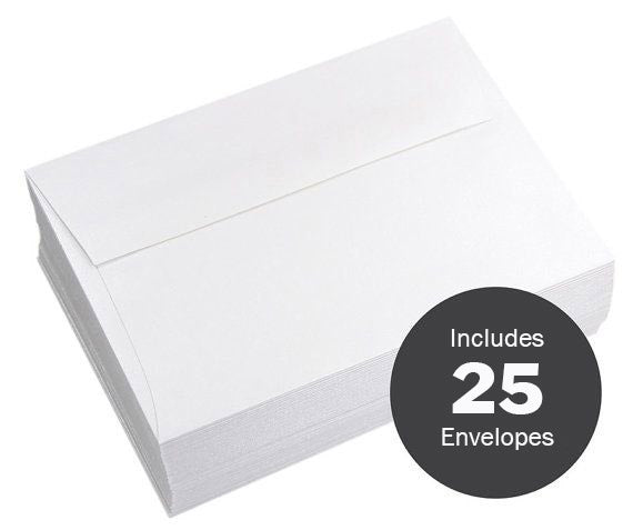 Music Note Cards with Envelopes, Blank Inside, Made in The U.S.A. (Dropping You A Note)