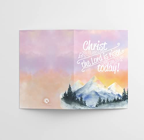 Easter Greeting Cards w/ White Envelopes (25 Count)