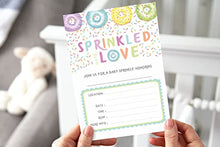 Load image into Gallery viewer, Baby Sprinkle Baby Shower Invitations, 25 Count
