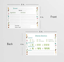 Load image into Gallery viewer, Cocktail Recipe Cards (50 Count)
