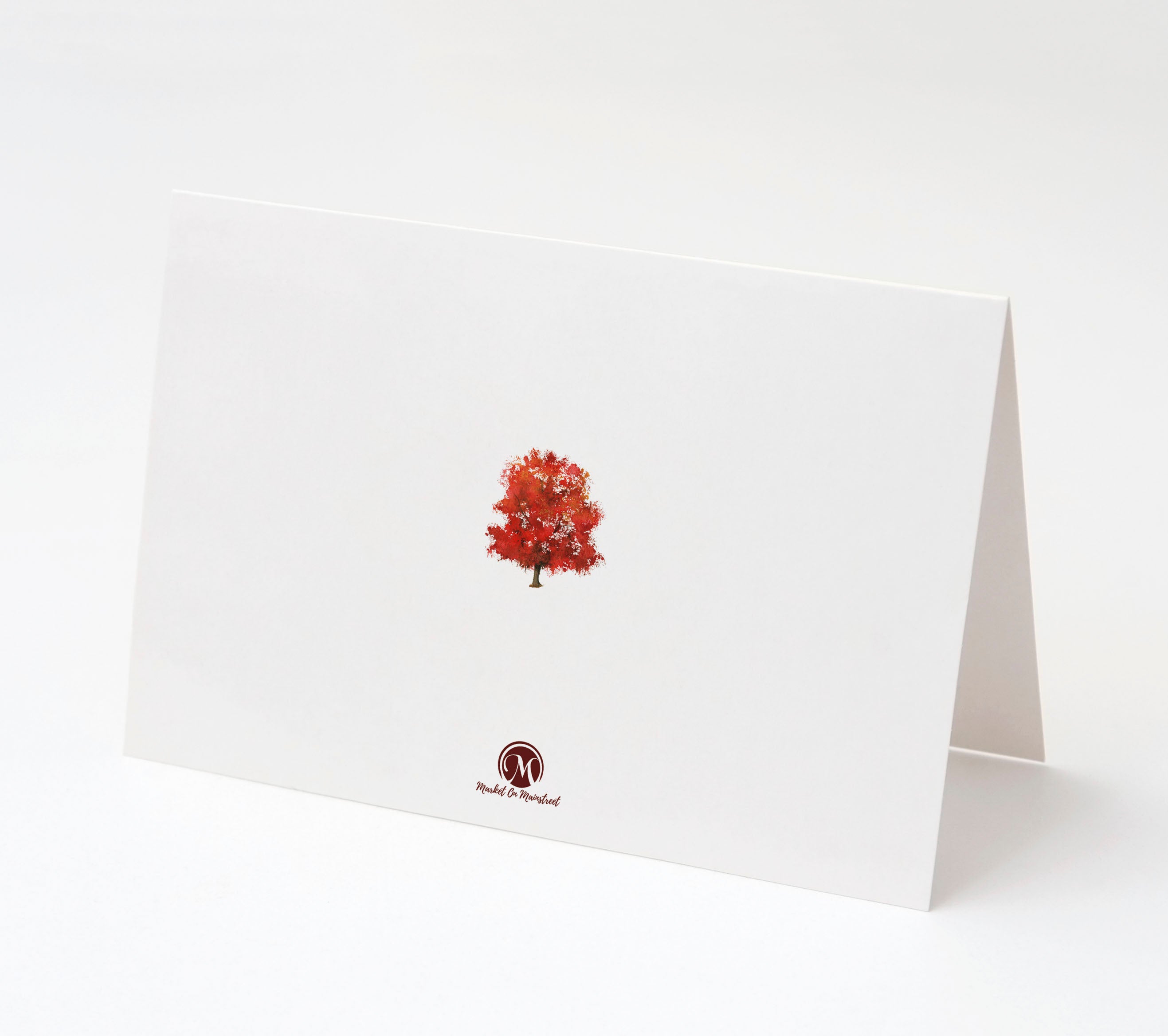 Sympathy/Funeral Thank You Cards - Autumn Lake w/ Envelopes (25 Count)