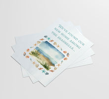Load image into Gallery viewer, Change of Address Postcards - We&#39;ve Moved To The Beach Cards (50 Count)
