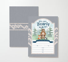 Load image into Gallery viewer, Bearly Wait Baby Shower Invitations w/ White Envelopes (25 Count)
