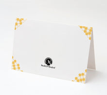 Load image into Gallery viewer, Bumble Bee Thank You Cards w/ White Envelopes, Blank Inside, 25 Count, Made in the U.S.A
