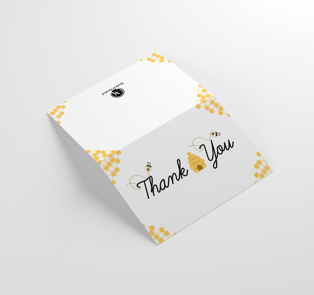 Bumble Bee Variety Pack Thank You Cards w/ White Envelopes (25 Count)