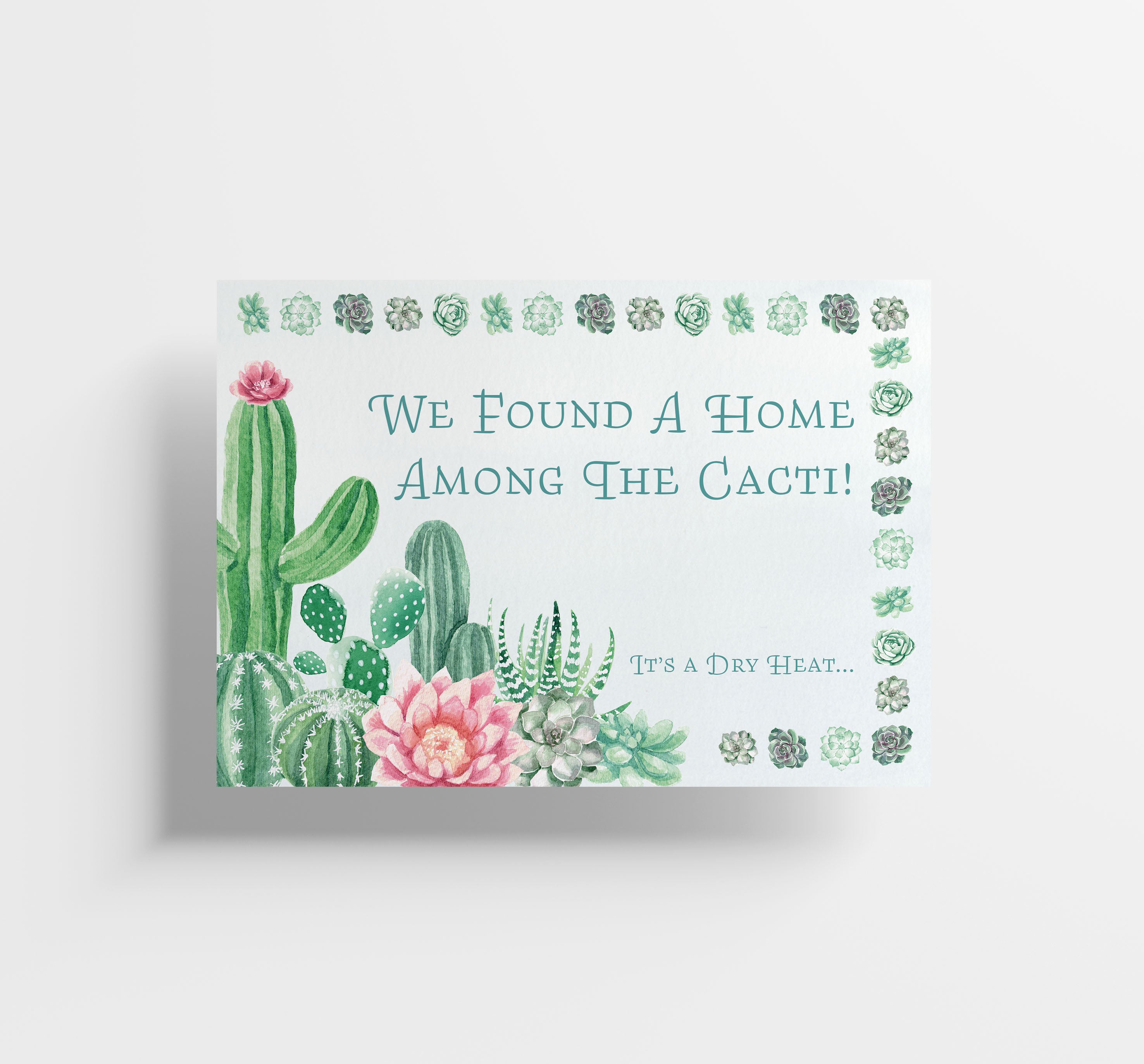 Change of Address Postcards - We've Moved To The Desert Cards (50 Count)