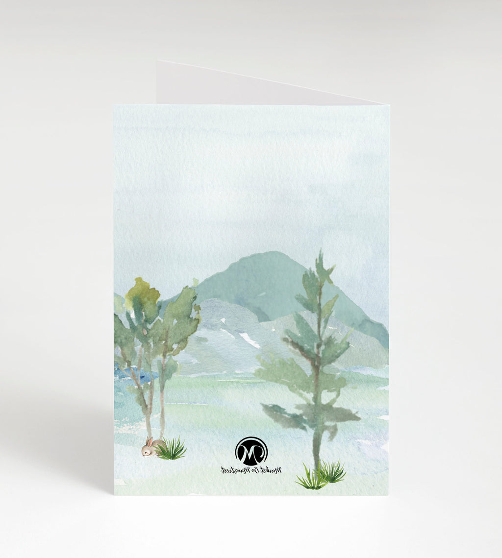Watercolor Christian Sympathy Cards with Envelopes (25 Count)