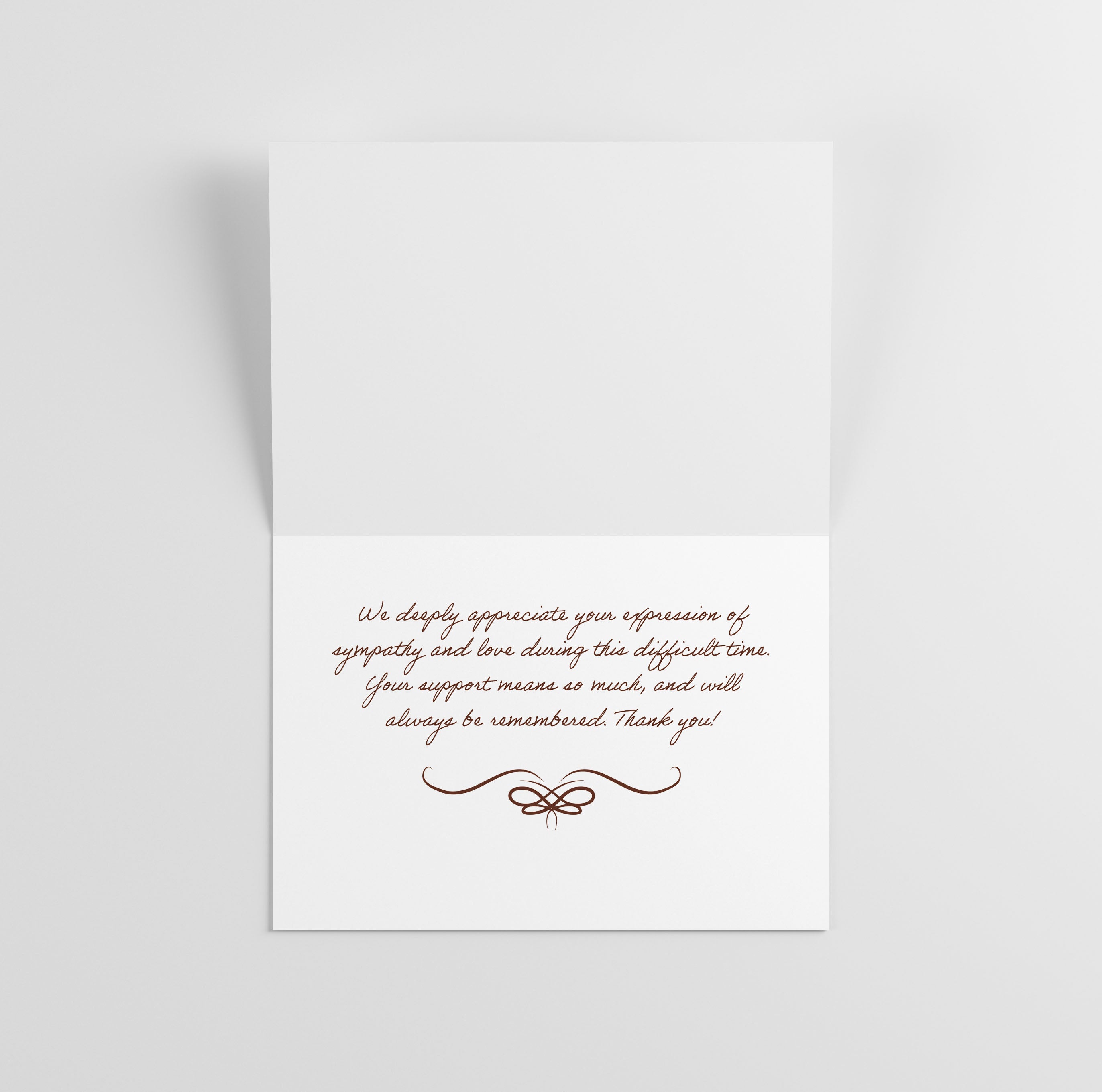 Sympathy/Funeral Thank You Cards - Country Church w/ Envelopes (25 Count)
