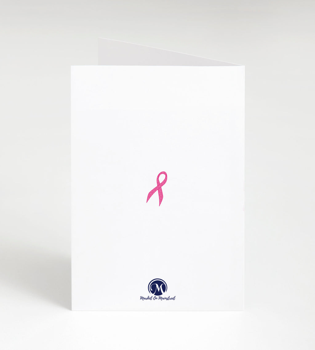 Furry Friend - Breast Cancer Support Thank You Cards w/ White Envelopes (25 Count)