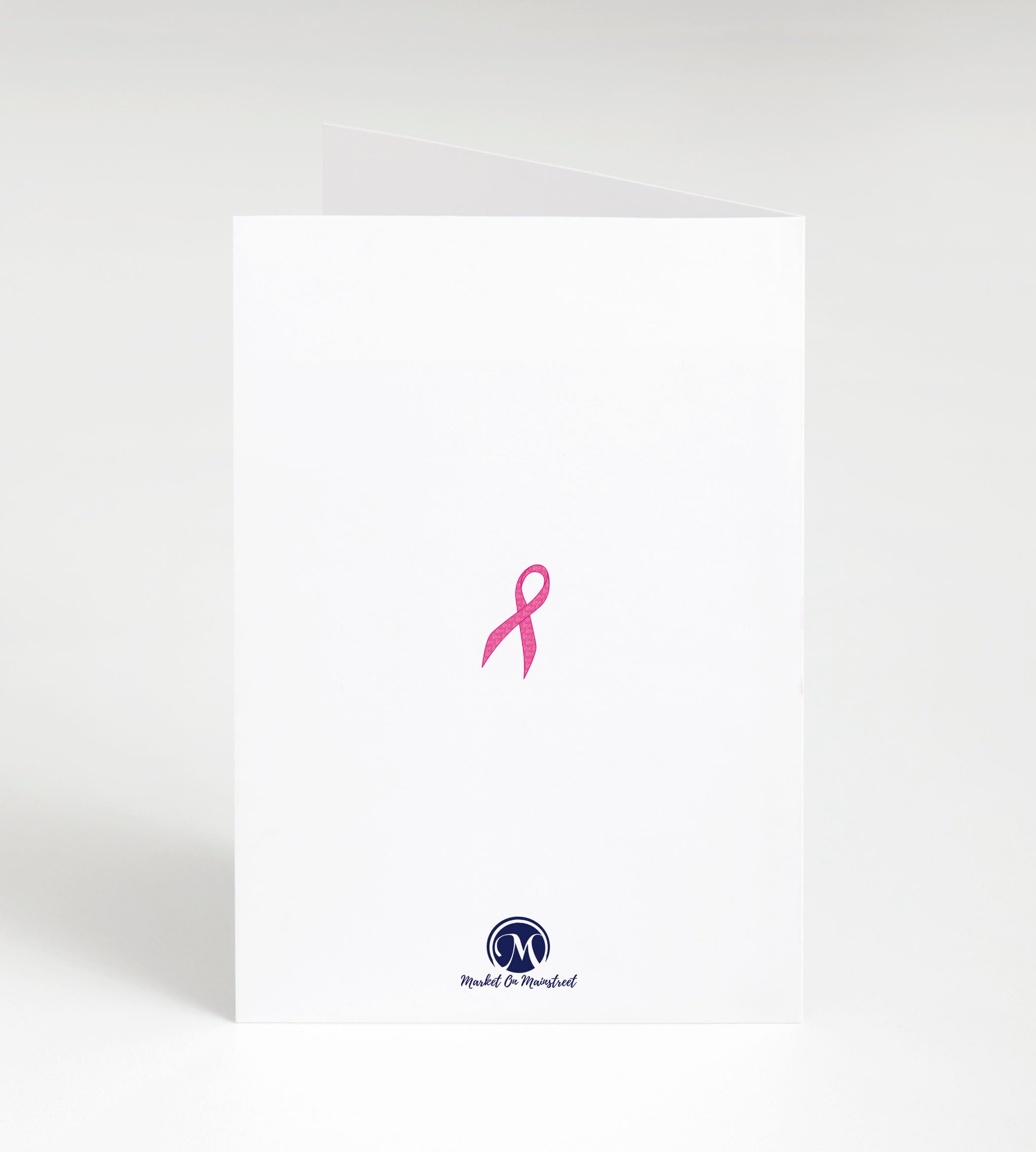 Furry Friend - Breast Cancer Support Thank You Cards w/ White Envelopes (25 Count)