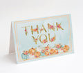 Fall Floral Thank You Cards w/ White Envelopes (25 Count)