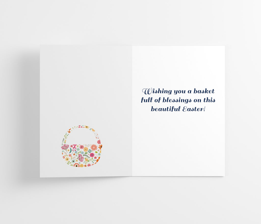 Easter Greeting Cards w/ White Envelopes (25 Count)