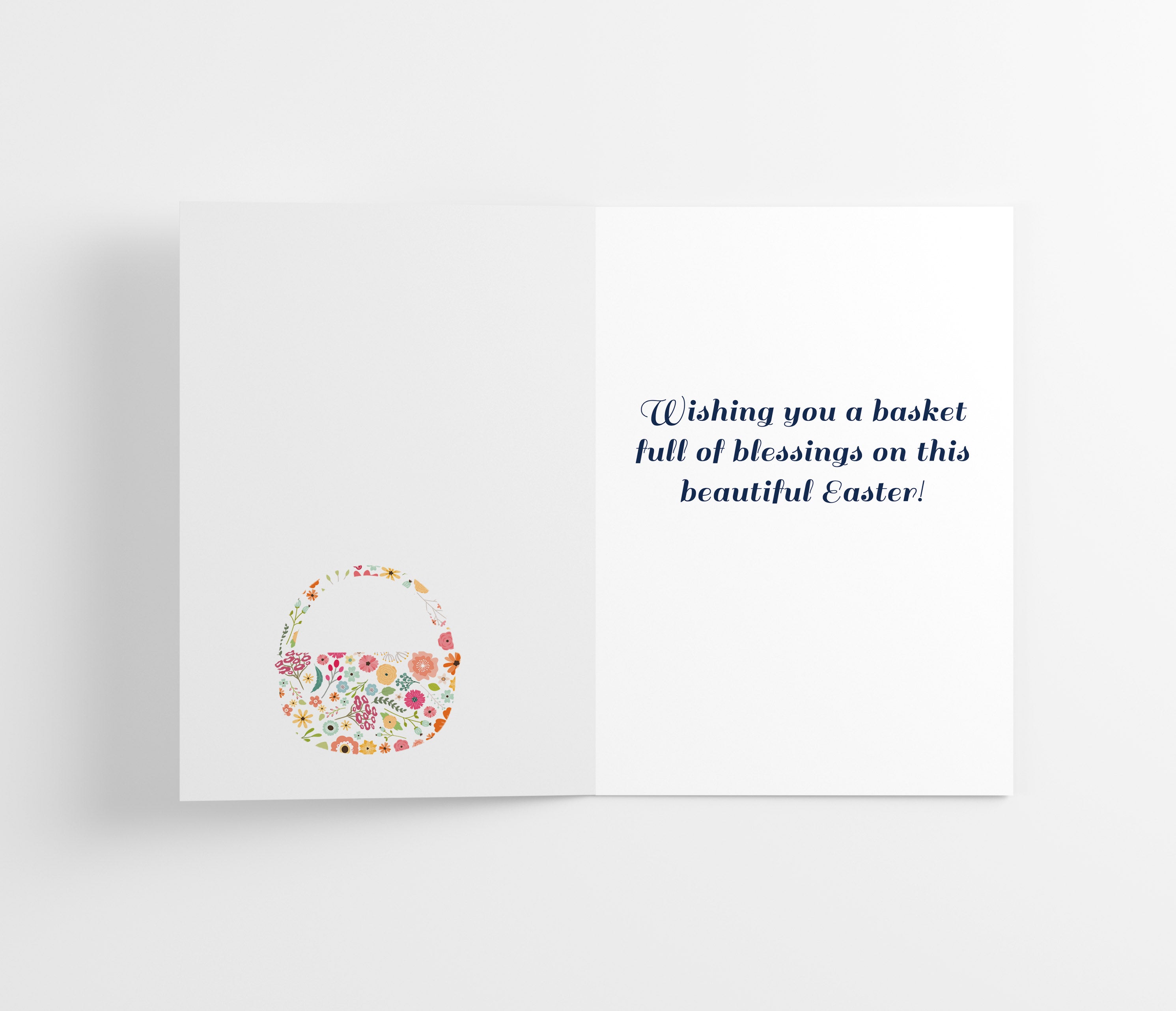 Easter Greeting Cards w/ White Envelopes (25 Count)