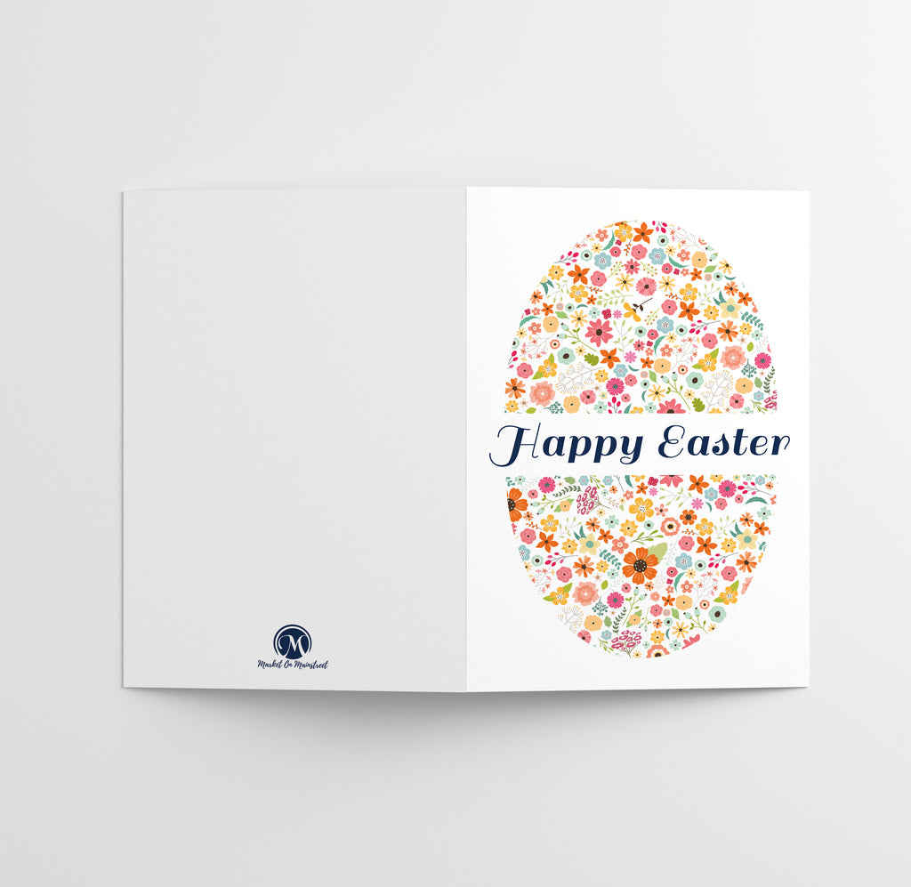 Easter Greeting Cards w/ White Envelopes (25 Count)
