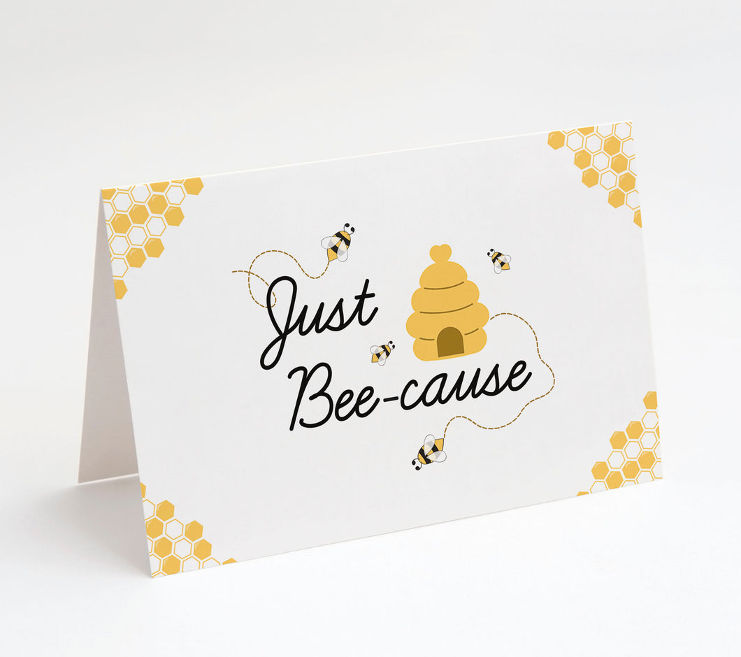 Bumble Bee Variety Pack Thank You Cards w/ White Envelopes (25 Count)