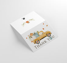 Load image into Gallery viewer, Little Pumpkin Thank You Cards w/ White Envelopes (25 Count)
