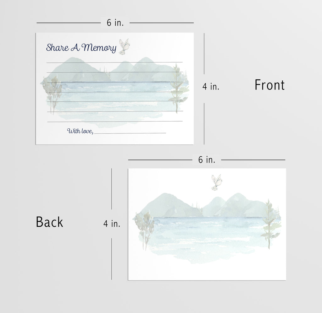 Share a Memory Cards - 4"x6" (50 Count)