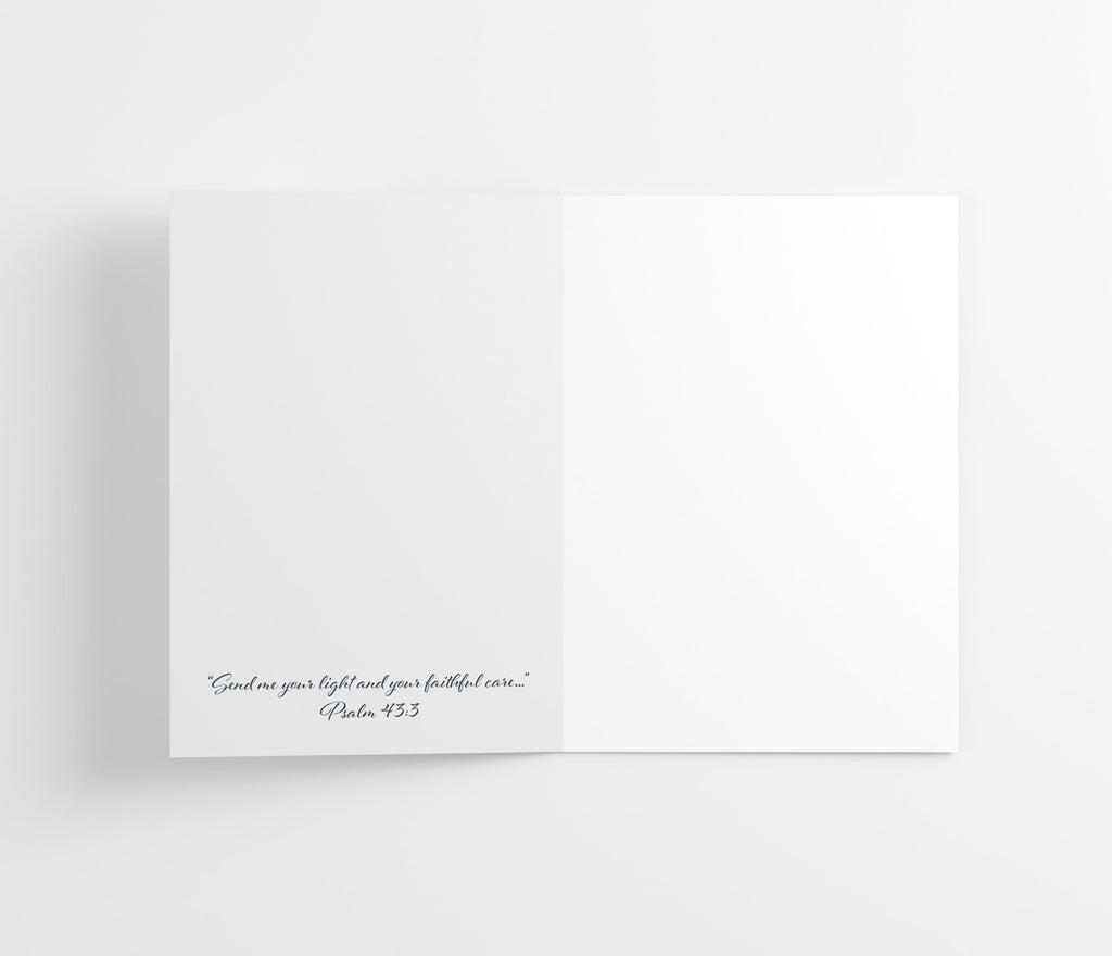 Watercolor Christian Sympathy Cards with Envelopes (25 Count)