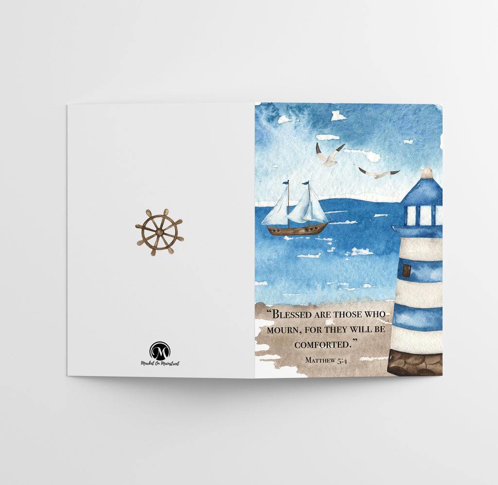 Watercolor Christian Sympathy Cards with Envelopes (25 Count)