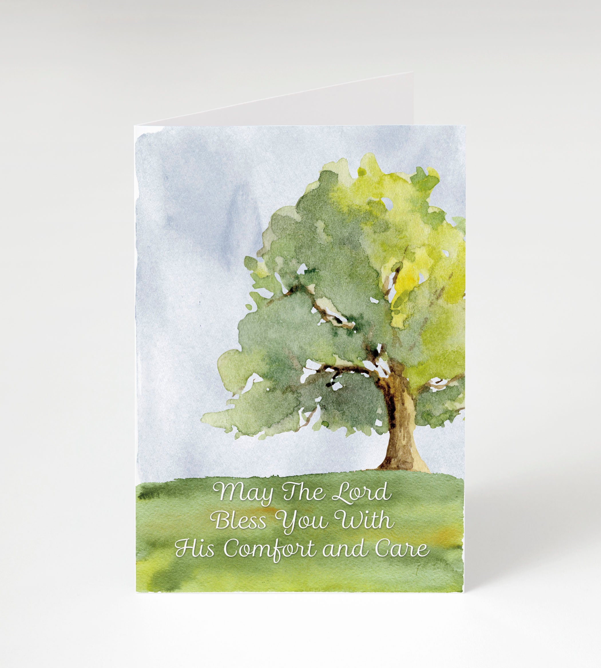 Watercolor Christian Sympathy Cards with Envelopes (25 Count)