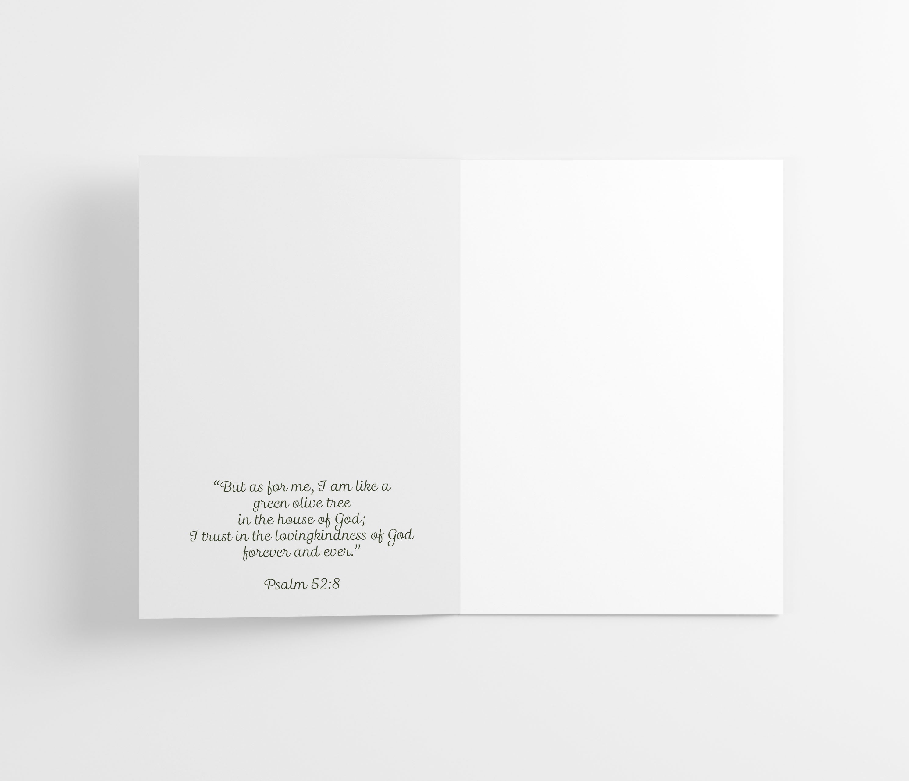 Watercolor Christian Sympathy Cards with Envelopes (25 Count)