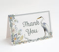 Sympathy/Funeral Thank You Cards - Tranquil Heron w/ Envelopes (25 Count)